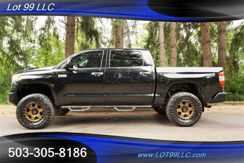 2014 Toyota Tundra for sale at LOT 99 LLC in Milwaukie OR