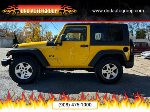 2008 Jeep Wrangler for sale at DND AUTO GROUP in Belvidere NJ