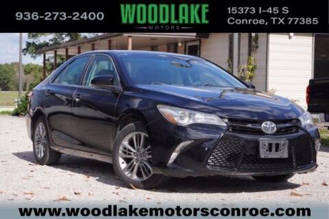 2015 Toyota Camry for sale at WOODLAKE MOTORS in Conroe TX