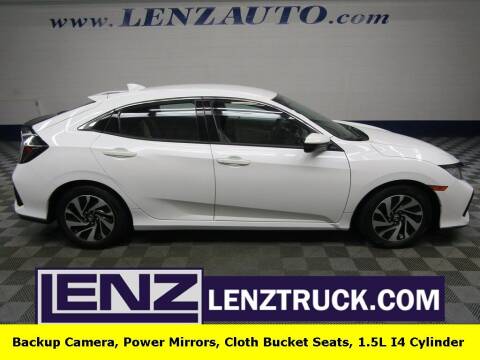 2017 Honda Civic for sale at LENZ TRUCK CENTER in Fond Du Lac WI