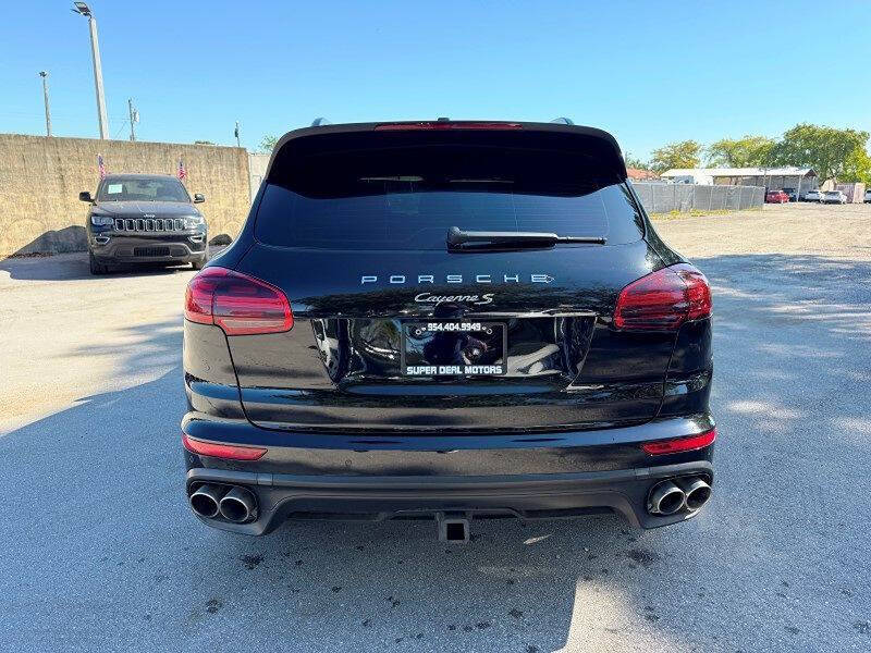 2018 Porsche Cayenne S