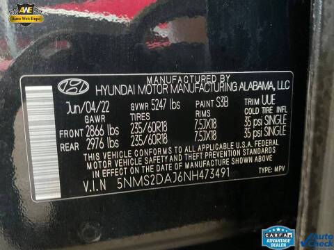 2022 Hyundai Santa Fe SEL