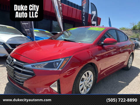 2019 Hyundai Elantra for sale at Duke City Auto LLC in Gallup NM