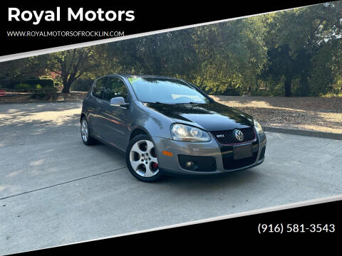 2007 Volkswagen GTI for sale at Royal Motors in Rocklin CA