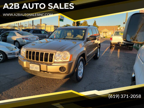 2006 Jeep Grand Cherokee for sale at A2B AUTO SALES in Chula Vista CA