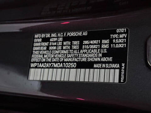 2021 Porsche Cayenne
