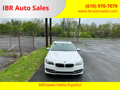2014 BMW 5 Series for sale at IBR Auto Sales in Pottstown PA