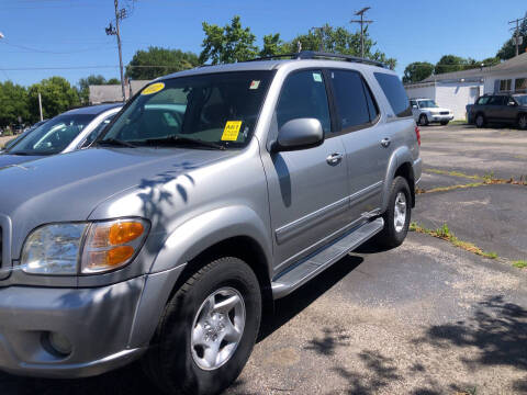 2002 Toyota Sequoia for sale at Mike Hunter Auto Sales in Terre Haute IN