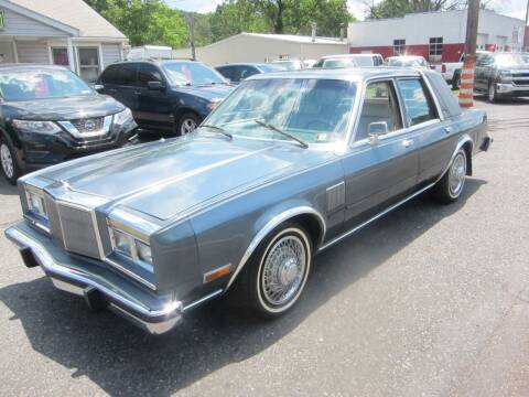 1985 Chrysler Fifth Avenue for sale at K & R Auto Sales,Inc in Quakertown PA