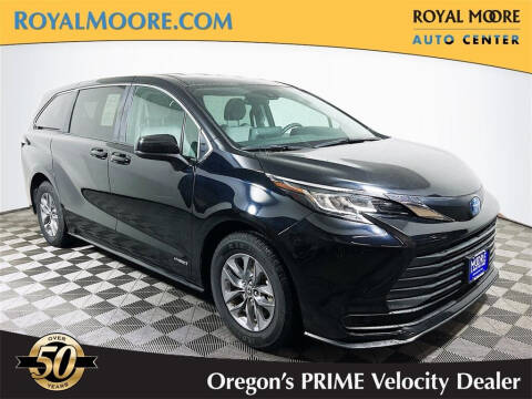 2021 Toyota Sienna for sale at Royal Moore Custom Finance in Hillsboro OR