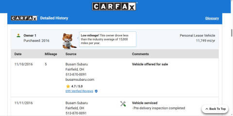 2017 Subaru Outback 2.5i Limited