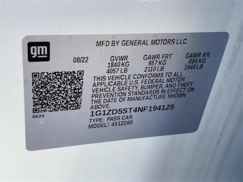 2022 Chevrolet Malibu LT