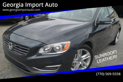 2014 Volvo S60 for sale at Georgia Import Auto in Alpharetta GA