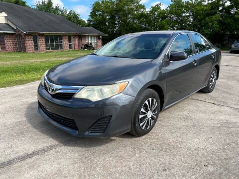 2012 Toyota Camry for sale at RODRIGUEZ MOTORS CO. in Houston TX
