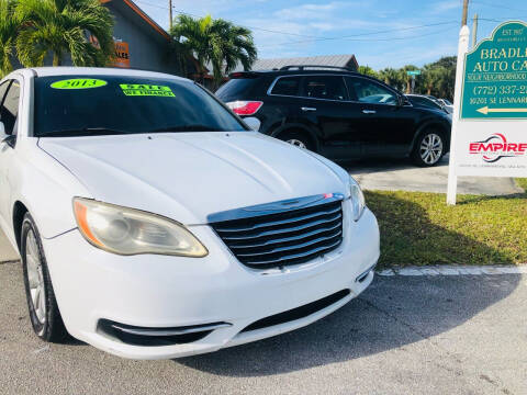 2013 Chrysler 200 for sale at EMPIRE MOTORS CLUB in Port Saint Lucie FL