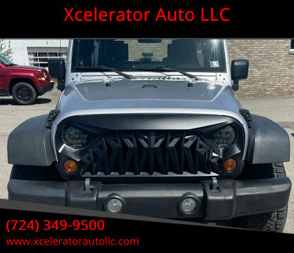 2010 Jeep Wrangler Unlimited for sale at Xcelerator Auto LLC in Indiana PA