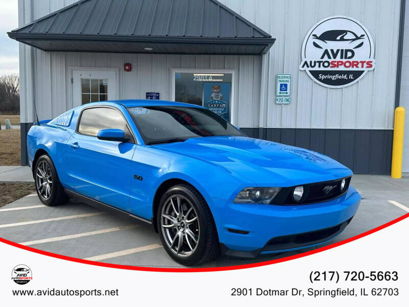2011 Ford Mustang for sale at AVID AUTOSPORTS in Springfield IL