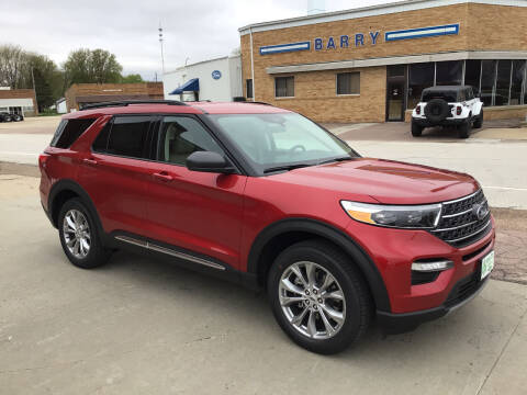 2024 Ford Explorer for sale at BARRY MOTOR COMPANY in Danbury IA