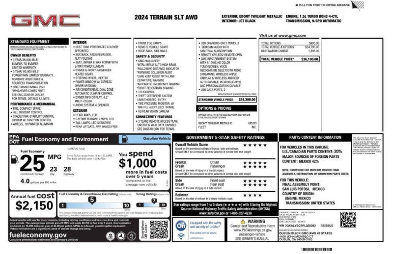 2024 GMC Terrain SLT