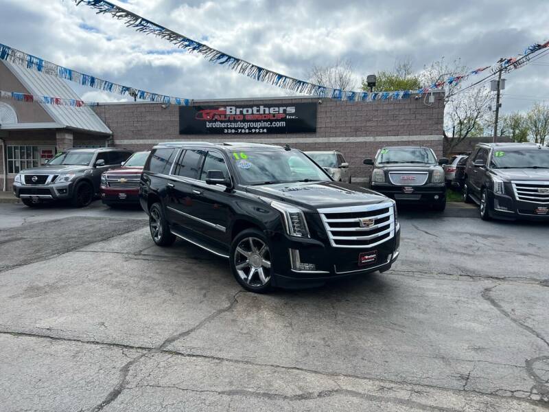 2016 Cadillac Escalade ESV for sale at Brothers Auto Group in Youngstown OH