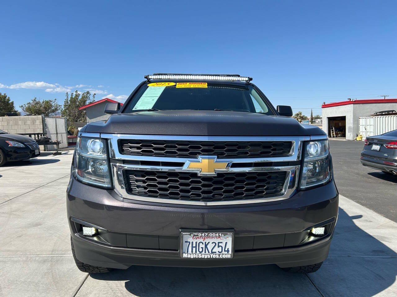 2015 Chevrolet Tahoe for sale at Magic Auto Sales in Hesperia, CA