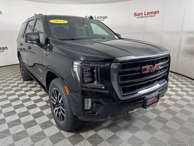 Used 2023 GMC Yukon AT4 with VIN 1GKS2CKD2PR129792 for sale in Bloomington, IL