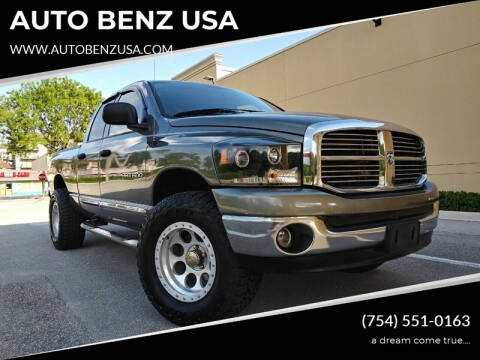 2007 Dodge Ram Pickup 1500 for sale at AUTO BENZ USA in Fort Lauderdale FL