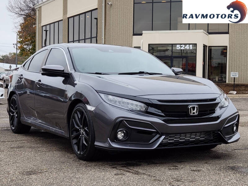 2020 Honda Civic for sale at RAVMOTORS - CRYSTAL in Crystal MN