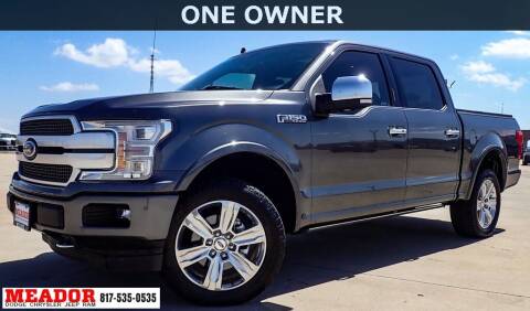 2019 Ford F-150 for sale at Meador Dodge Chrysler Jeep RAM in Fort Worth TX