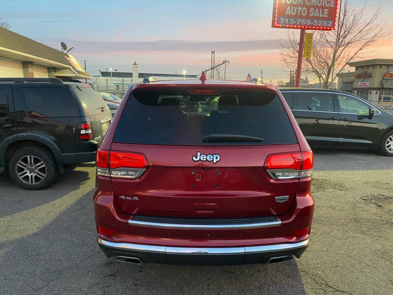 2014 Jeep Grand Cherokee Summit
