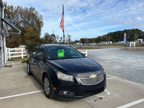 2013 Chevrolet Cruze for sale at Allstar Automart in Benson NC