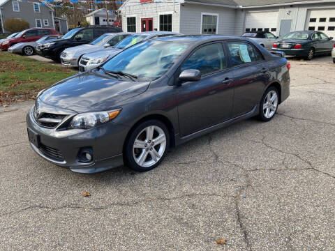 2013 Toyota Corolla for sale at Wilson Motor Car Company in Moosup CT