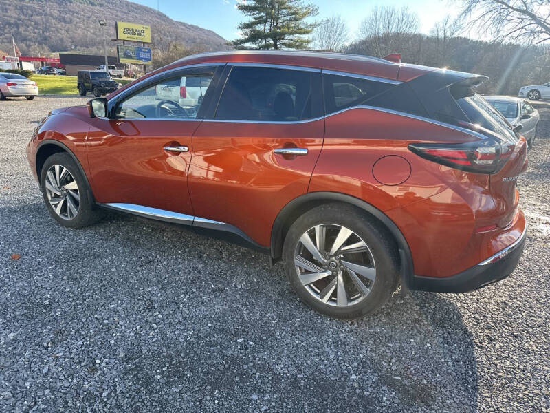 Used 2020 Nissan Murano SL with VIN 5N1AZ2CS2LN135549 for sale in East Freedom, PA