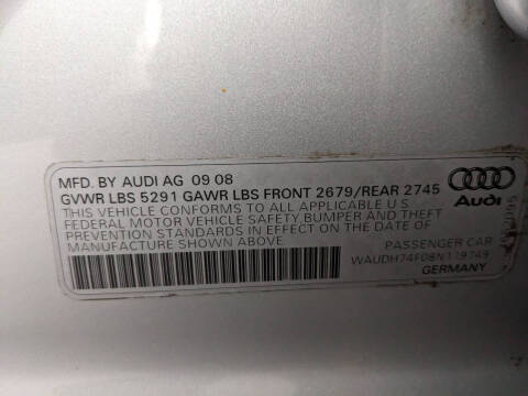 2008 Audi A6 3.2 quattro