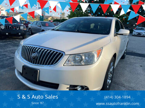 2013 Buick LaCrosse for sale at S & S Auto Sales in Franklin WI