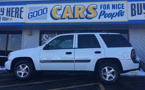 2002 Chevrolet TrailBlazer for sale at Good Cars 4 Nice People in Omaha NE