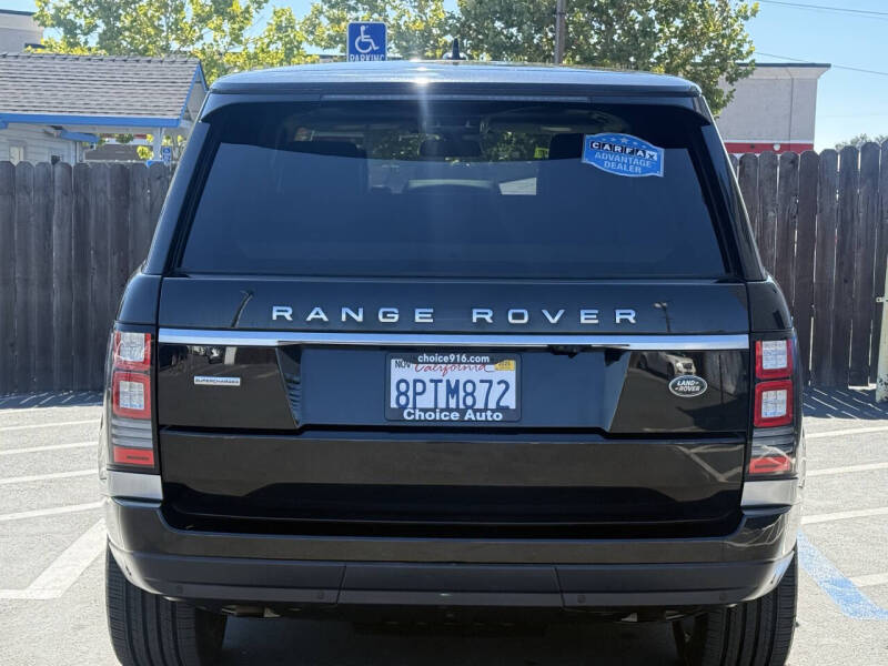 2016 Land Rover Range Rover Supercharged