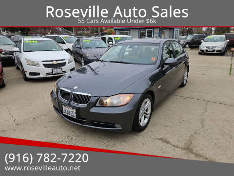 2008 BMW 3 Series for sale at Roseville Auto Sales in Roseville CA