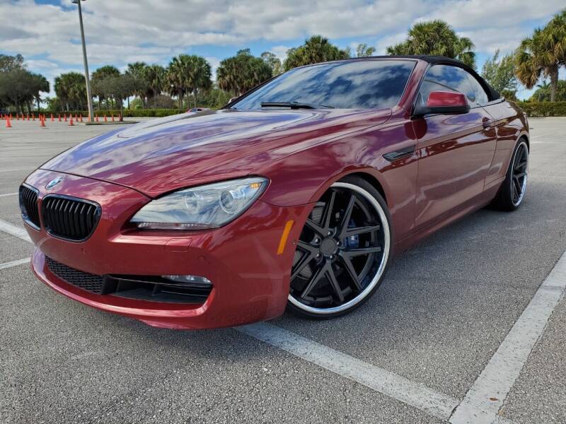 2012 BMW 6 Series for sale at Winners Autosport in Pompano Beach FL
