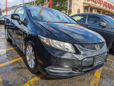 2012 Honda Civic for sale at USA Auto Brokers in Houston TX