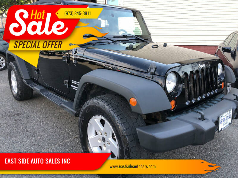 2010 Jeep Wrangler Unlimited for sale at EAST SIDE AUTO SALES INC in Paterson NJ