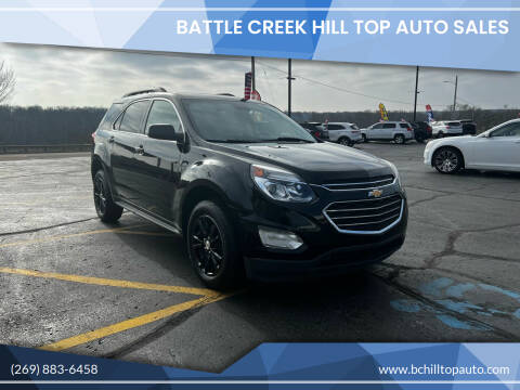 2017 Chevrolet Equinox for sale at Battle Creek Hill Top Auto Sales in Battle Creek MI