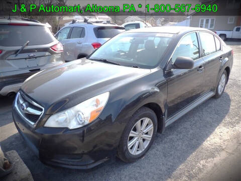 2012 Subaru Legacy for sale at J & P Auto Mart in Altoona PA