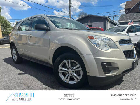 2013 Chevrolet Equinox for sale at Sharon Hill Auto Sales LLC in Sharon Hill PA