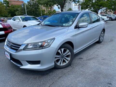 2014 Honda Accord for sale at Sonias Auto Sales in Worcester MA