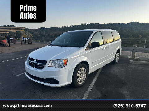 2016 Dodge Grand Caravan for sale at Prime Autos in Lafayette CA