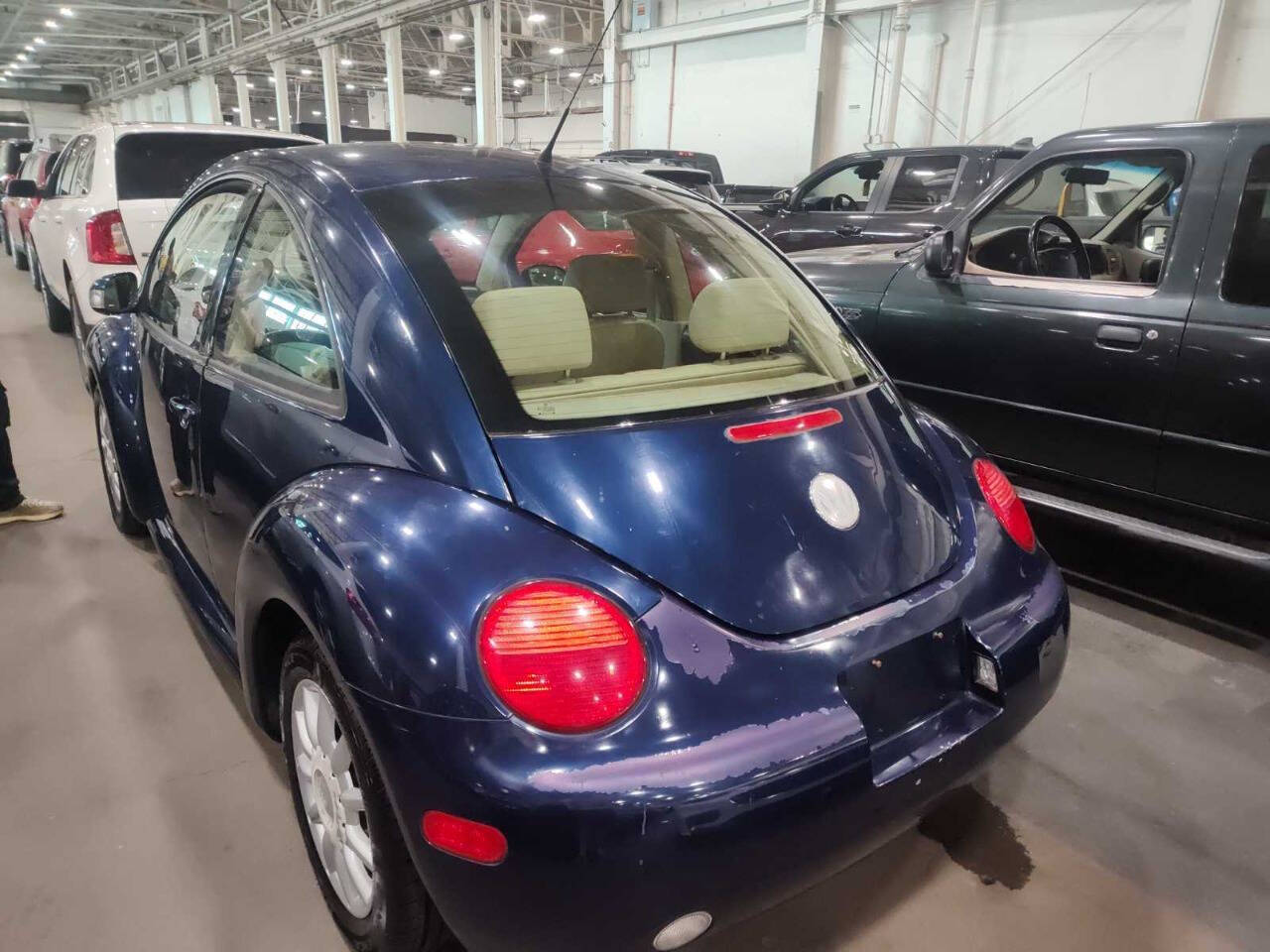Blue 2005 Volkswagen New Beetle GLS GLS 2dr Coupe 15