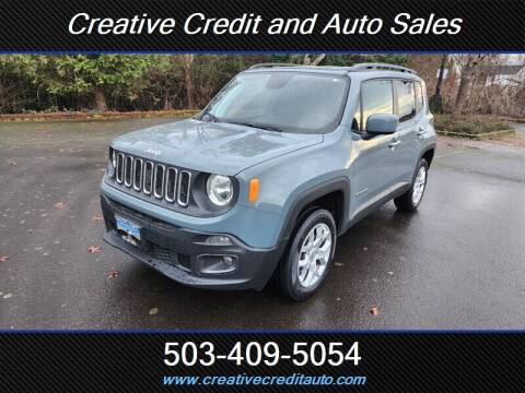 2018 Jeep Renegade for sale at Creative Credit & Auto Sales in Salem OR