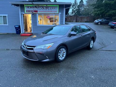 2015 Toyota Camry for sale at Oscar Auto Sales in Tacoma WA