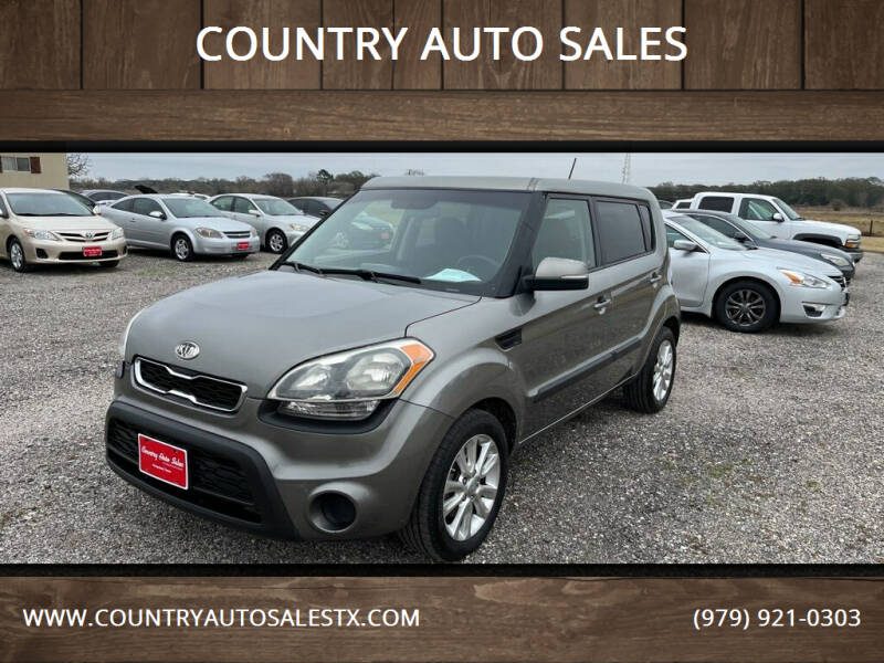 2012 Kia Soul for sale at COUNTRY AUTO SALES in Hempstead TX
